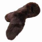  пелерина muffler мех лисы мех чай Brown /FT #GY18 женский 