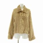 mi Lynn toMIRINTO меховое пальто внешний мех кролик Short 11 L чай цвет Brown /XZ #GY18 женский 