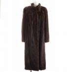  No-brand меховое пальто меховое пальто норка длинный 11 L чай Brown /MW #GY18 женский 