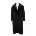 ko Rudy aCORDIER шаль цвет пальто длинный длина необшитый на спине норка мех мех 9 чёрный черный /CK19 #GY18 женский 