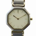 イヴサンローラン YVES SAINT LAURENT ジャンク品 オクタゴン 腕時計 ウォッチ クォーツ 八角形 ロゴ 2200-222377 ■GY18 /MQ