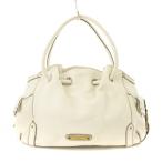 コールハーン COLE HAAN ハンドバッグ レザー ロゴプレート 白 /MM ■GY17 レディース