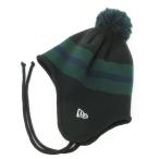  New Era NEW ERA шляпа вязаная шапка Beanie окантовка pompon year заслонка мужчина boys девочка девушки зеленый зеленый 