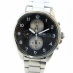 セイコー SEIKO 腕時計 ウォッチ クォーツ クロノグラフ カレンダー付き ロゴ シルバー色 7T92-0LF0 ■GY18 /MQ メンズ