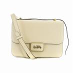 コーチ COACH アリー ショルダーバッグ 斜め掛け ゴールド金具 レザー ロゴ アイボリー 3928 ■GY18 /MQ レディース
