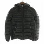 プラダ PRADA 22年 ダウンジャケット グースダウン 三角 トライアングル プレート 48 L 黒 ブラック 2022 SGA644 /MW ■GY18 メンズ