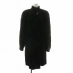 bb fashion стриженая норка мех длинное пальто мех внешний чёрный черный /NQ #GY18 #MT женский 