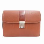  Burberry London BURBERRY LONDON клатч Second подкладка noba проверка Logo кожа чай Brown /GV #GY18 мужской 