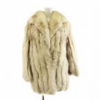  No-brand товар меховое пальто мех лисы длинный рукав общий подкладка средний 9 M белый белый #GY18 /MQ женский 