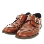 jeoksGEOX RESPIRA бизнес обувь кожа кожа monk ремешок moktu25.5cm чай Brown /MN1 #GY18 мужской 