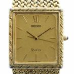 セイコー SEIKO ドルチェ dolce 腕時計 ウォッチ クォーツ スクエア ローマン ゴールド色 9531-5100 ■GY18 /MQ メンズ
