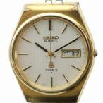  Seiko SEIKO наручные часы часы кварц белый циферблат календарь имеется Logo Gold цвет 8223-8090 #GY18 /MQ мужской 