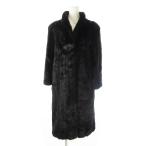  Julien Pal чай naJULIAN Partina черный норка меховое пальто мех длинный чёрный черный /CK11 #GY18 женский 