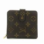 ルイヴィトン LOUIS VUITTON 財布 二つ折り PVC レザー モノグラム 総柄 茶色 ブラウン /XZ ■GY17 レディース