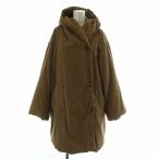  Max Mara MAX MARA белый бирка длинное пальто шаль цвет капот с хлопком внешний 40 M чай Brown /XZ #GY18 женский 