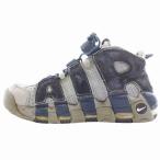  Nike NIKE воздушный moa выше тонн po96 AIR MORE UPTEMPO96 спортивные туфли обувь 921948-003 27cm темно-синий темно-синий серый /GV