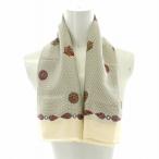  Christian Dior Christian Dior шарф палантин бандана muffler точка рисунок Logo общий рисунок белый белый красный красный /MP #GY18