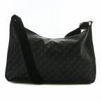 ゲラルディーニ GHERARDINI ショルダーバッグ PVC レザー ロゴ 総柄 黒 ブラック /XZ ■GY18 レディース