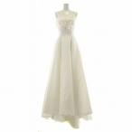 more more ウェディングドレス エンパイアライン リボン オフショルダー 5号 S 白 ホワイト /MW ■GY18 レディース