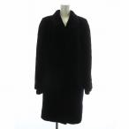 bi Anne foreBIEN FORET меховое пальто внешний мех стриженая норка средний плечо накладка F темно-синий темно-синий /XZ #GY18 женский 