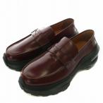 ショッピングマルジェラ マルタンマルジェラ Martin Margiela ローファー レザー 厚底 ラウンドトゥ 43 28cm 茶色 ブラウン /XZ ■GY17 メンズ