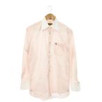  Burberry Black Label BURBERRY BLACK LABEL рубашка рубашка Y рубашка k реликт рубашка длинный рукав полоса Logo 39 M розовый 