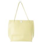 フルラ FURLA トートバッグ ハンドバッグ レザー 革 シボ革 ロック金具 ロゴ型押し ベージュ /CK13 ■GY18 レディース