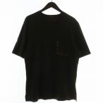 ルイヴィトン LOUIS VUITTON ダミエ ポケット Tシャツ カットソー 半袖 クルーネック ロゴ XL 茶色 ブラウン RM121D H1JR11JEI メンズ