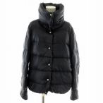 ショッピングmoncler モンクレール MONCLER 14AW BOURDON ダウンジャケット アウター スタンドネック スナップボタン 2 L 黒 ブラック 420934698249