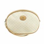 グッチ GUCCI ショルダーバッグ 斜めがけ ロゴ PVC GGスプリーム柄 GGモノグラム ベージュ ■GY11 /MQ ■OH レディース