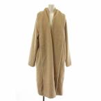 マックスマーラ MAX MARA 白タグ ガウンコート アウター ウール カシミヤ混 ロング 38 S ベージュ 32/02/223 /XZ ■GY18 レディース