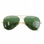 RAY BAN AVIATOR LARGE METAL 眼鏡 サングラス メタルフレーム ティアドロップ カラーレンズ 58□14 ゴールド色 RB3025