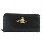 Vivienne Westwood EXECUTIVE 長財布 レザー 牛革 ラウンドファスナー オーブ ロゴ ゴールド金具 黒 3118C9A1