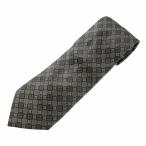  Louis Vuitton LOUIS VUITTON галстук шелк шелк постоянный Thai мелкий рисунок рисунок общий рисунок Logo серый /XZ #GY18 мужской 