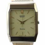 ショッピングドルチェ セイコー SEIKO ドルチェ Dolce 腕時計 ウォッチ クォーツ スクエア ロゴ ゴールド色 9521-5110 ■GY18 /MQ メンズ