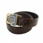  Seiko SEIKO Trenew часы имеется ремень пряжка кожа Logo чай Brown 2P21-0D20 #GY18 /MQ мужской 