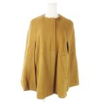  M e волокно - M MSGM накидка пончо манто пальто no color Zip выше 40 S чай Brown /AO4 #GY18 женский 