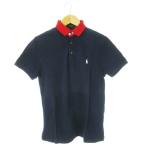  Polo Ralph Lauren POLO RALPH LAUREN рубашка-поло короткий рукав хлопок олень. .po колено вышивка bai цвет S темно-синий темно-синий /AO18 #GY18 мужской 