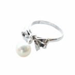  Mikimoto MIKIMOTO кольцо аксессуары кольцо жемчуг жемчуг 6mm лента 7 номер серебряный цвет #GY18 /MQ женский 