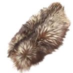  SaGa лиса SAGA FOX мех пелерина мех лиса чай Brown /UO #GY18 женский 