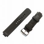 ルイヴィトン LOUIS VUITTON ダミエ タンブール用 ラバー バンド 腕時計 交換ベルト 21mm シリコン 総柄 ロゴ 茶色 ブラウン