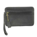  Coach COACH Old Coach Vintage 429 USA производства клатч ручная сумочка кожа список let чёрный черный женский 