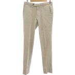  Tomorrowland TOMORROWLAND PILGRIM хлопок полиуретан задний автомобиль - кольцо тонкий конические брюки 46 бежевый 61-04-71-04012 #G