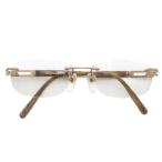 ブルガリ BVLGARI メガネ めがね アイウェア 度あり リムレス サイドロゴ 51□16-135 茶 ブラウン /AE ■GY18 レディース