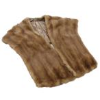  No-brand пелерина мех норка мех чай Brown /AE #GY42 женский 
