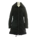 モンクレール MONCLER ダウンコート ロング アウター キルティング ダブルジップ 総裏地 1 M 黒 ブラック 47639-00 NAIS-69839