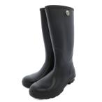 ショッピング長靴 レディース アグ オーストラリア UGG australia シェルビー SHELBY レインブーツ 長靴 ロゴ 24cm 紺 ネイビー 1098249 /GV ■GY18 レディース