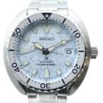 セイコー SEIKO プロスペックス ダイバー スキューバ ミニタートル 200M 腕時計 自動巻き デイト アイスブルー文字盤 4R35-04H0