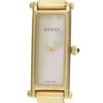 グッチ GUCCI 1500L 腕時計 ウォッチ クォーツ シェル文字盤 スクエア ゴールド色 ■GY18 /MQ ■OH レディース