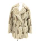 paroti-palody меховое пальто мех норка средний длина белый белый /JS #GY18 женский 